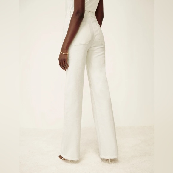 Reformation White Women's Jeans - Picture 3 of 11